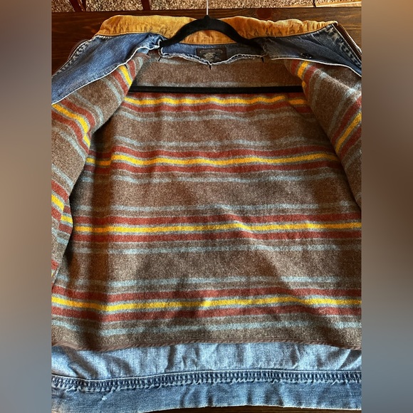 RRL Ralph Lauren 2 Piece Jean Wool Jacket - Picture 6 of 13